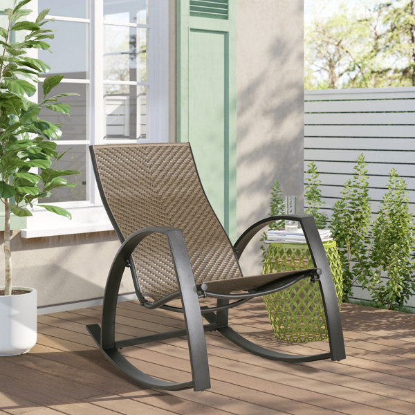 Stackable rocking outlet chairs